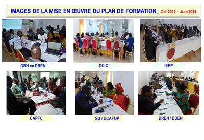 Bilan en images du Renforcement des capacités des cadres administratifs du MENETFP